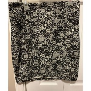 Floral Print Skirt